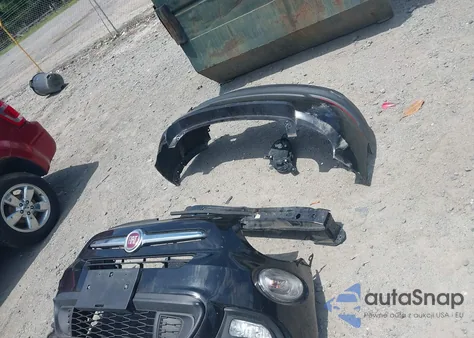 2017 Fiat 500X Lounge Fwd из США, поврежденный, VIN ZFBCFXDB6HP585219